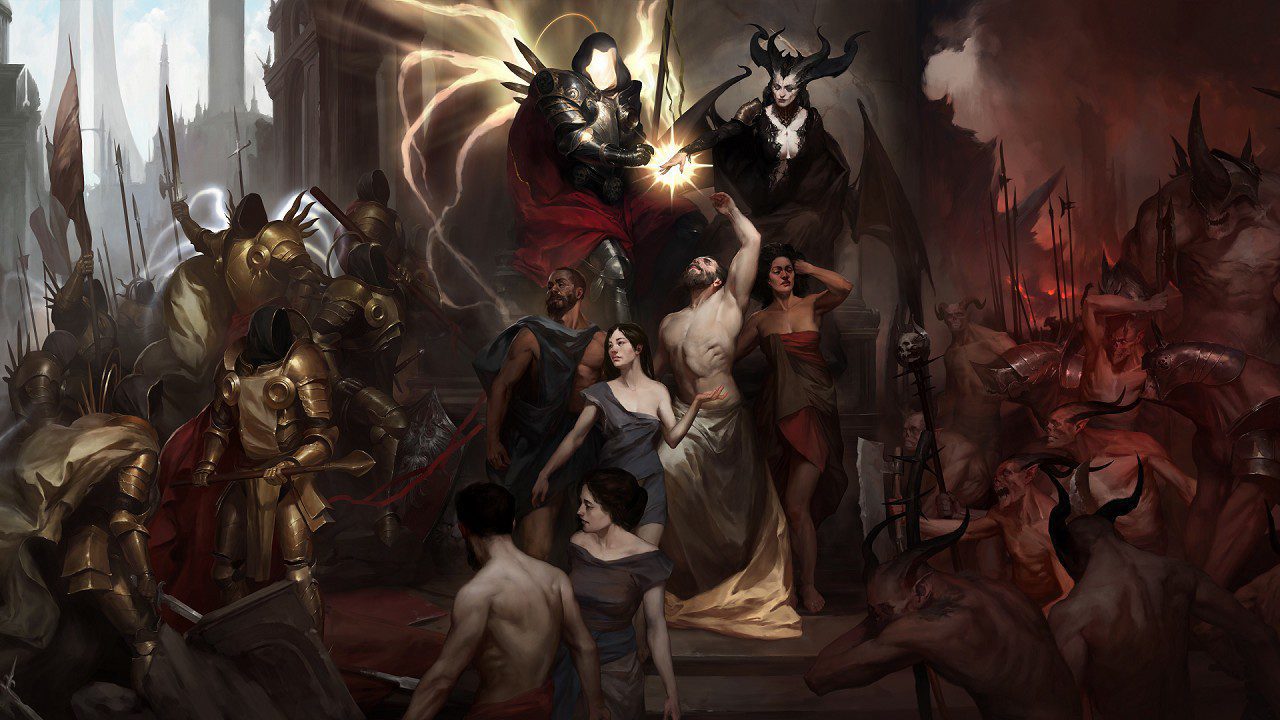 Chuyện tình ‘thiên thần và ác quỷ’ đã tạo nên thế giới Diablo như thế nào? - Diablo