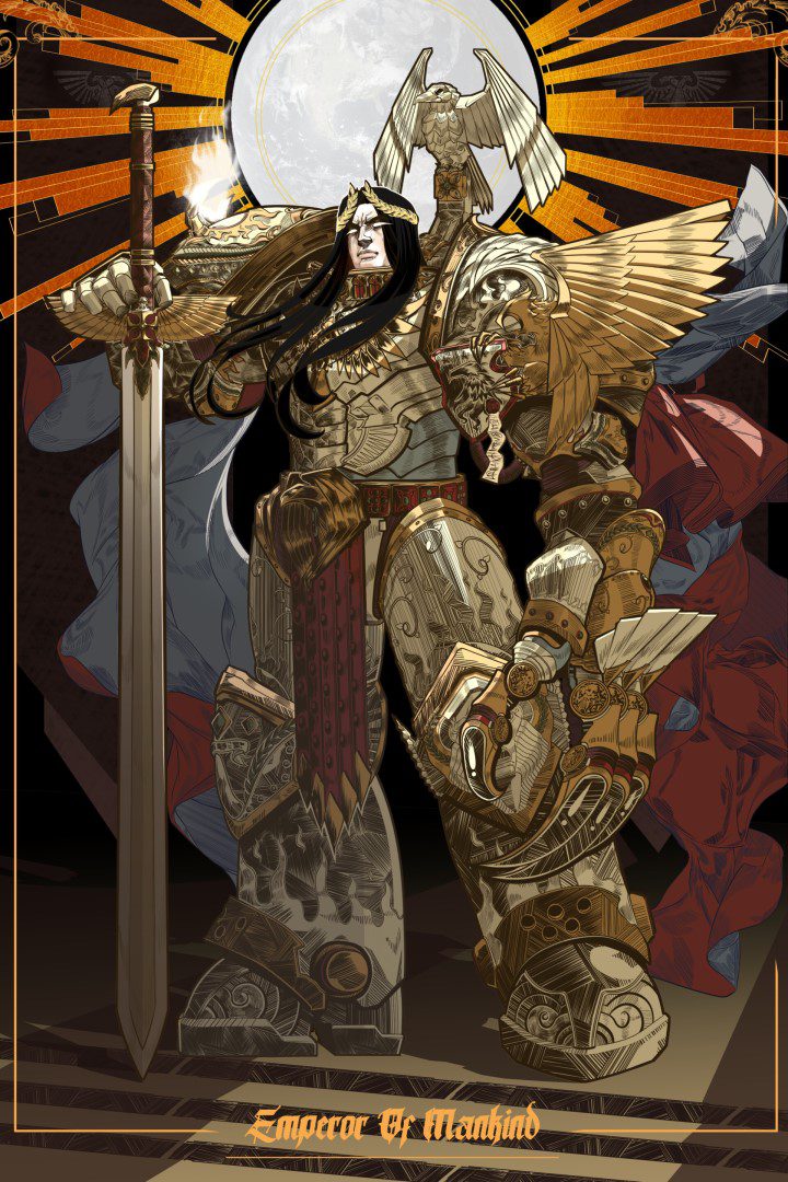 Warhammer 40,000: 'Emperor of Mankind' - Hoàng Đế của Nhân Loại là ai? - Emperor of Mankind