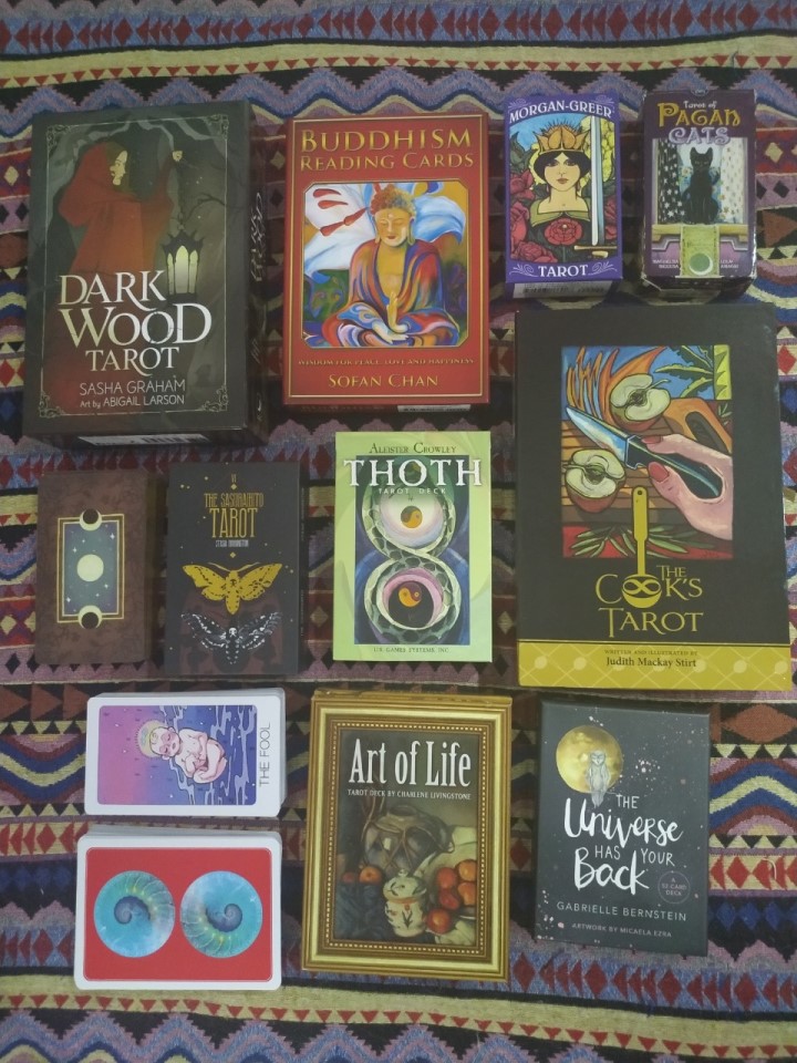 Tarot-decks-collection