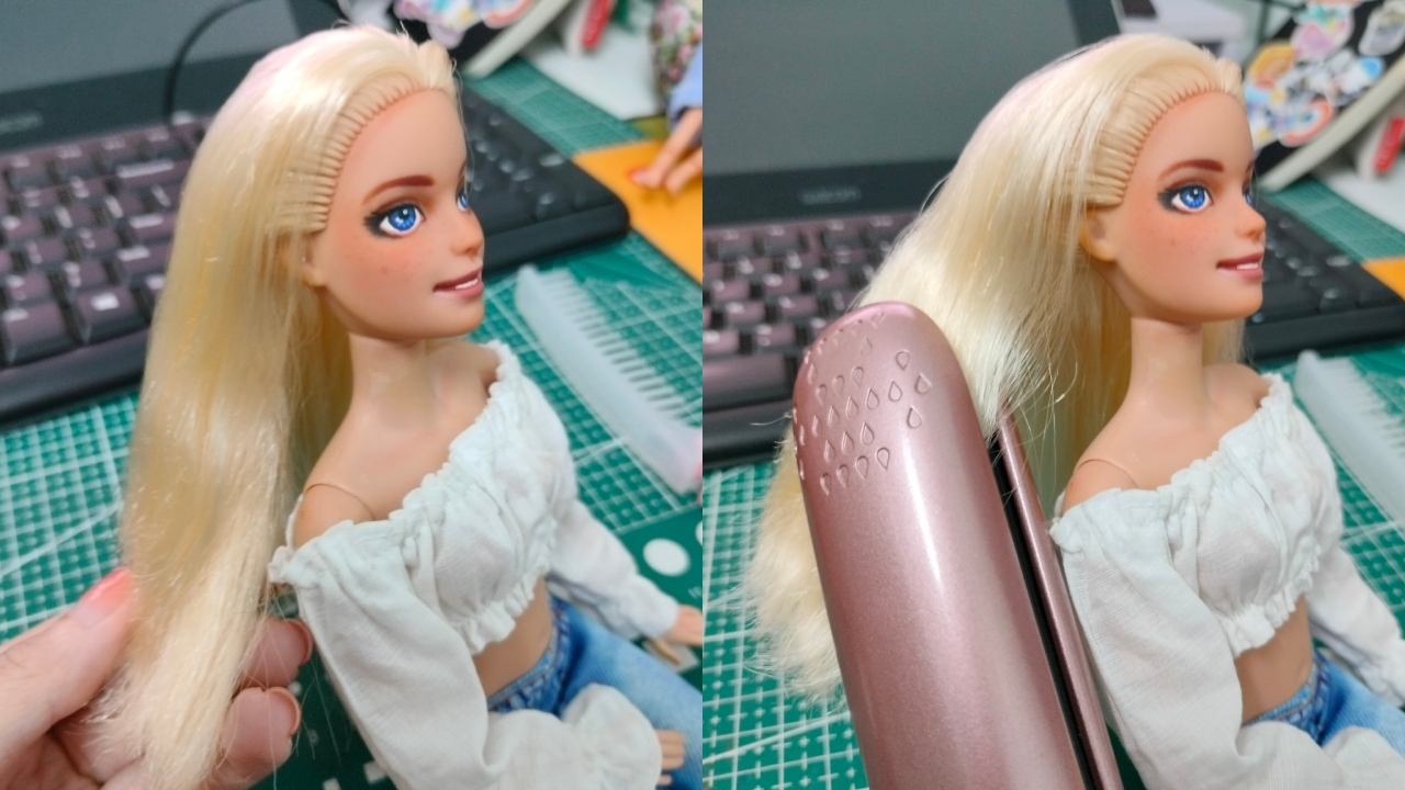 barbie-hair-straighten